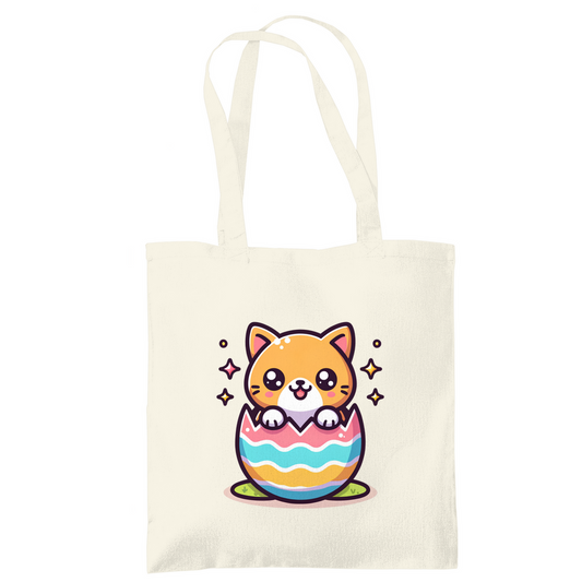 Premium Tragetasche "Easter Cats" [Spenden Design]