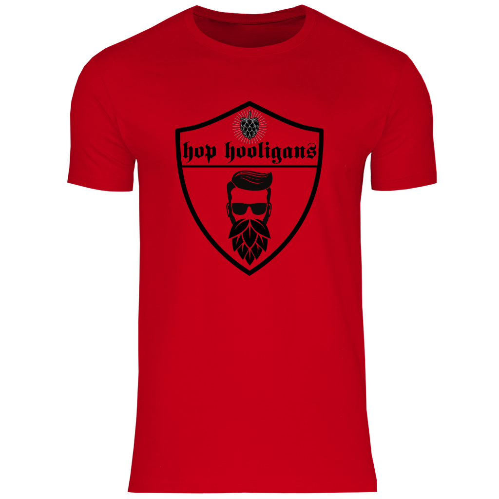 Premium T-Shirt "Hop Hooligans Beard"