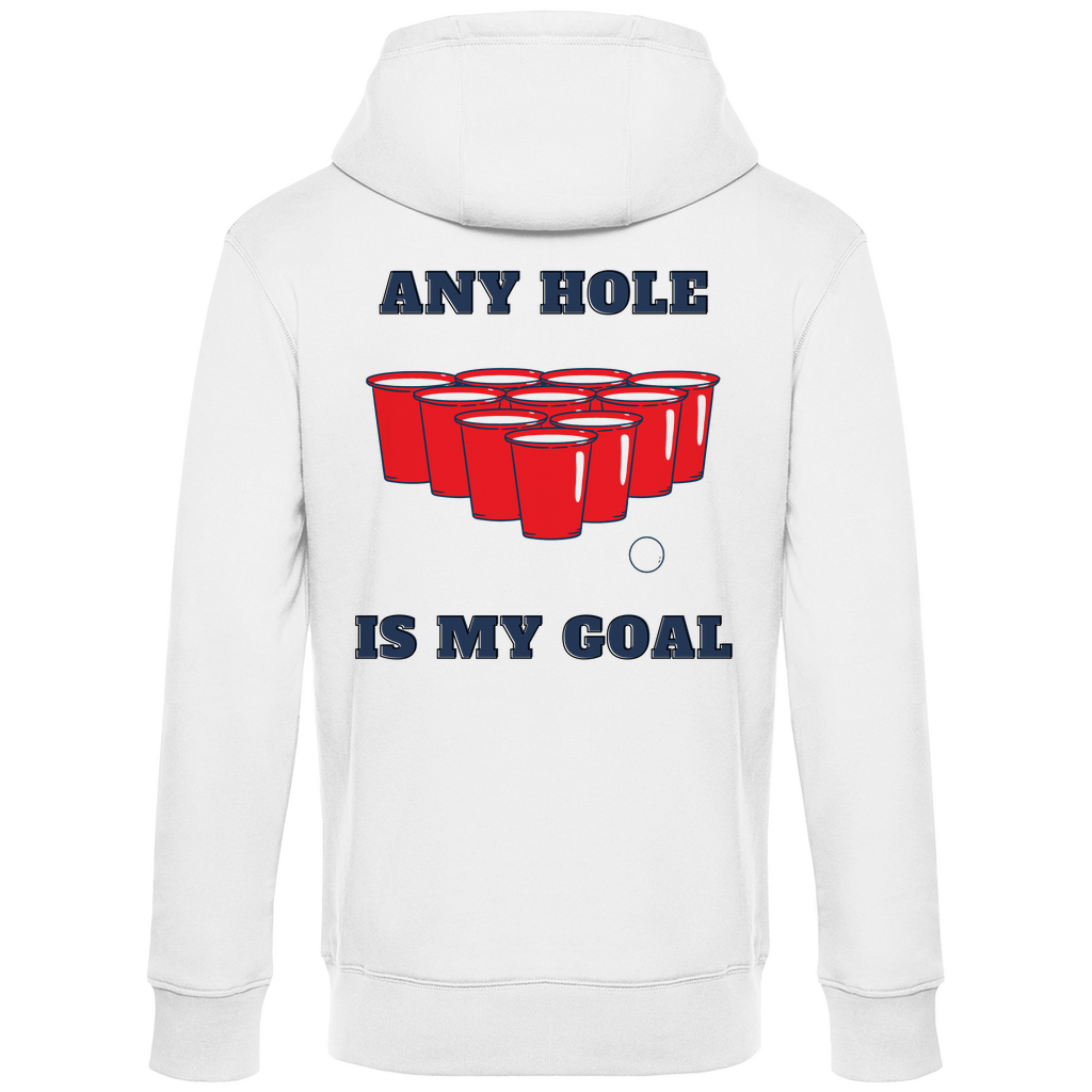 Premium Hoodie "Any Hole" (Backprint)