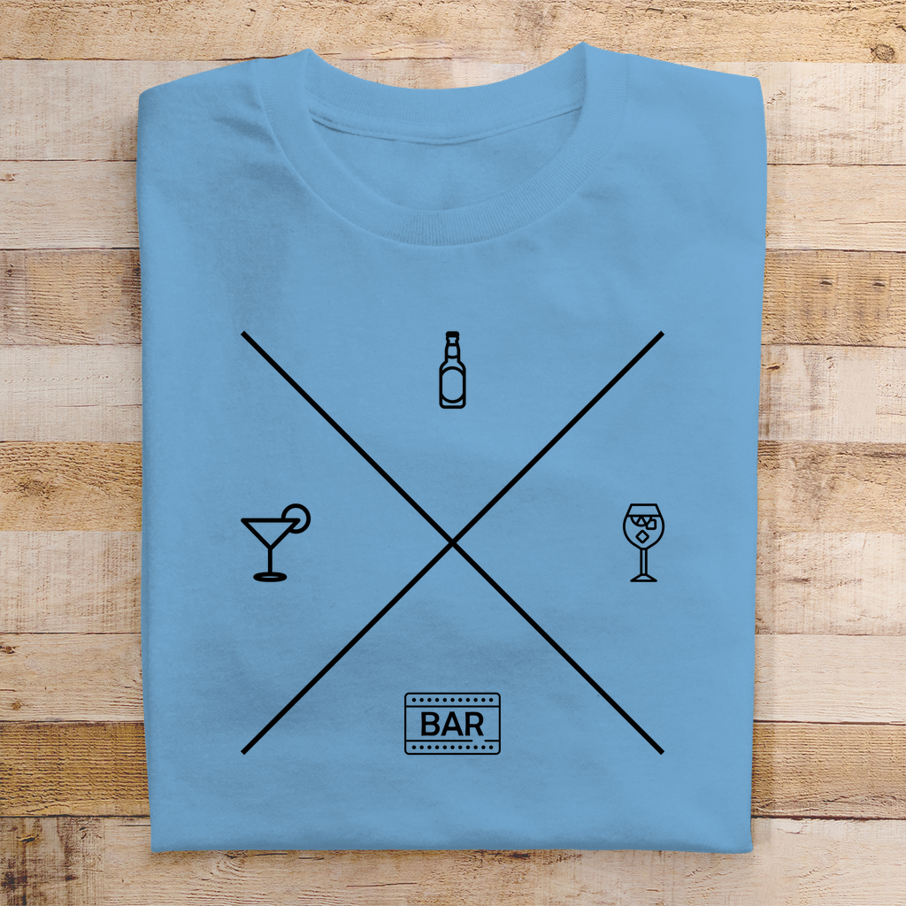 Premium T-Shirt "Party Kompass"