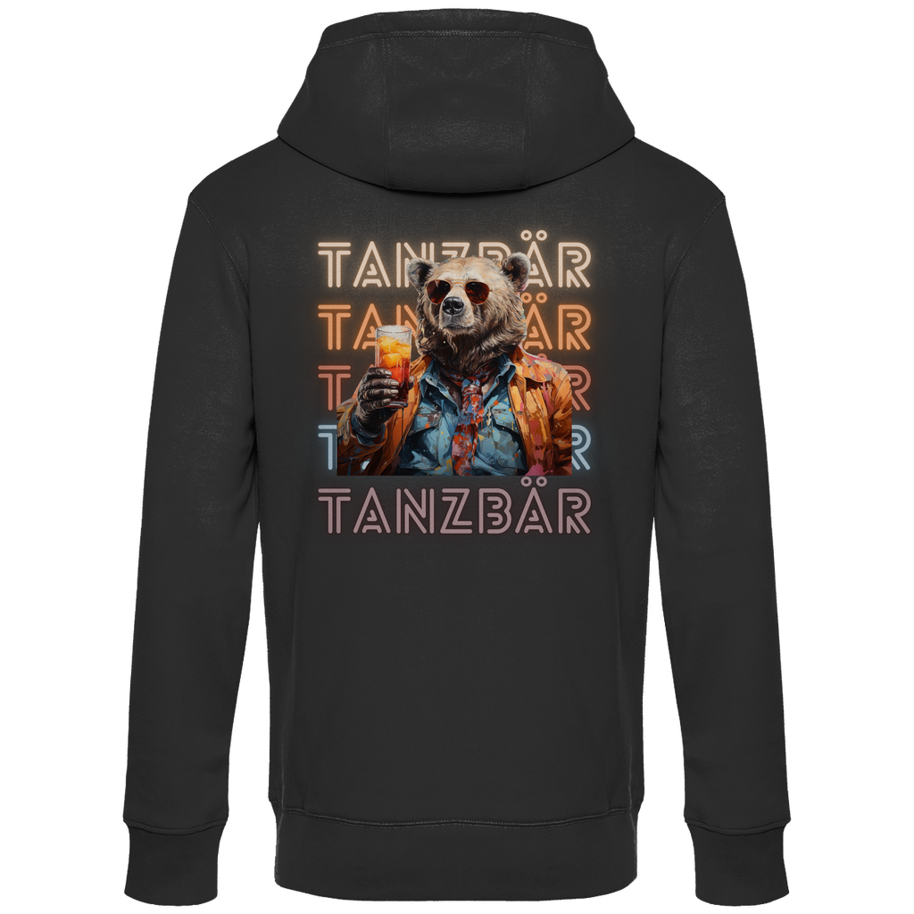 Premium Hoodie "Tanzbär" (Backprint)