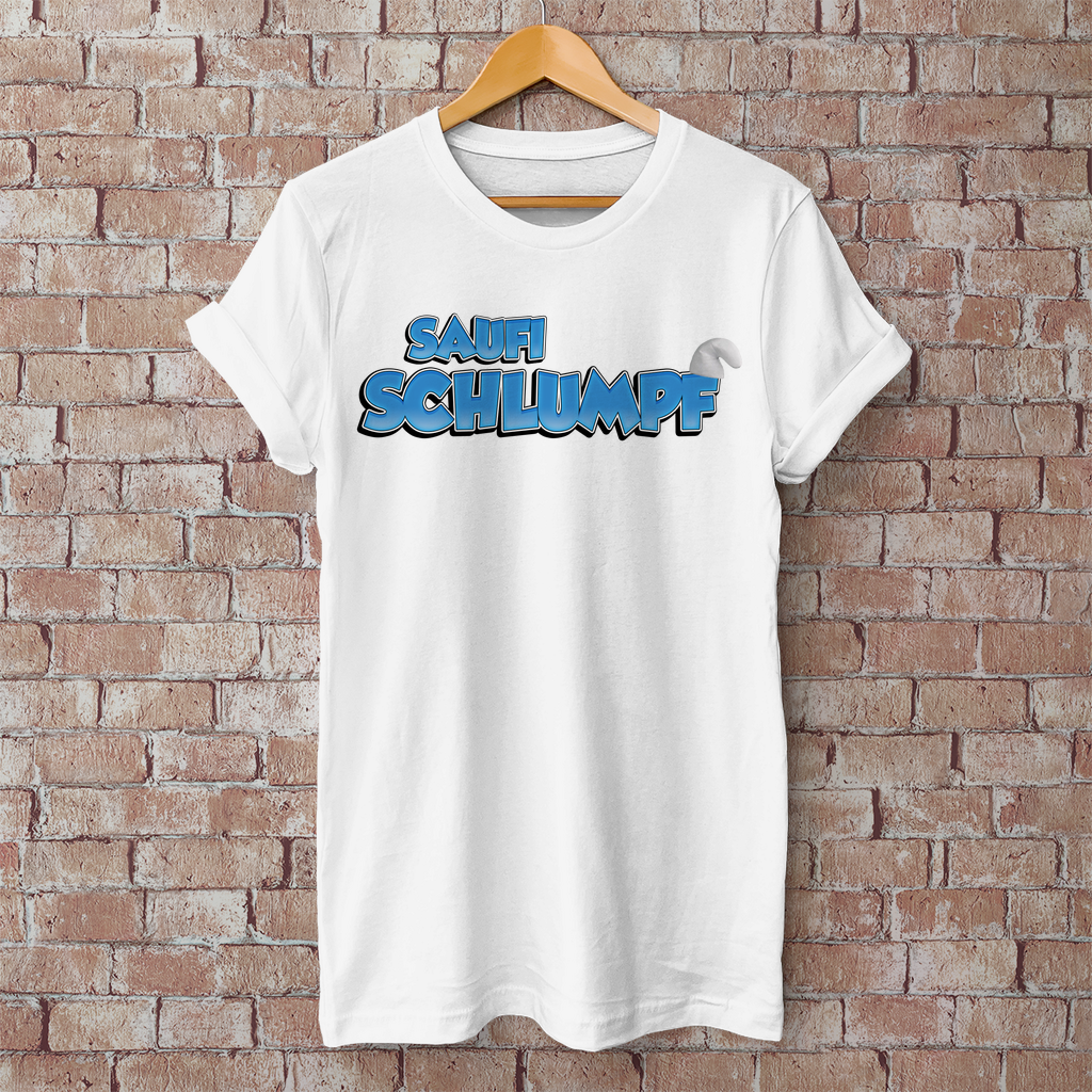 Premium T-Shirt "Saufi Schlumpf"