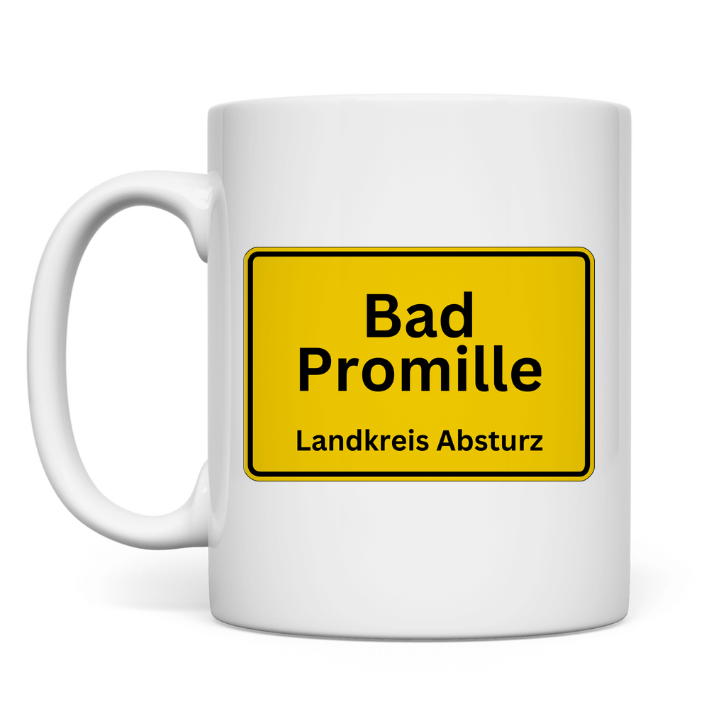 Premium Tasse "Bad Promille"