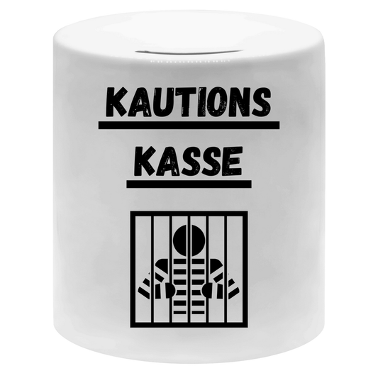 Premium Spardose "JGA - Kautions Kasse"
