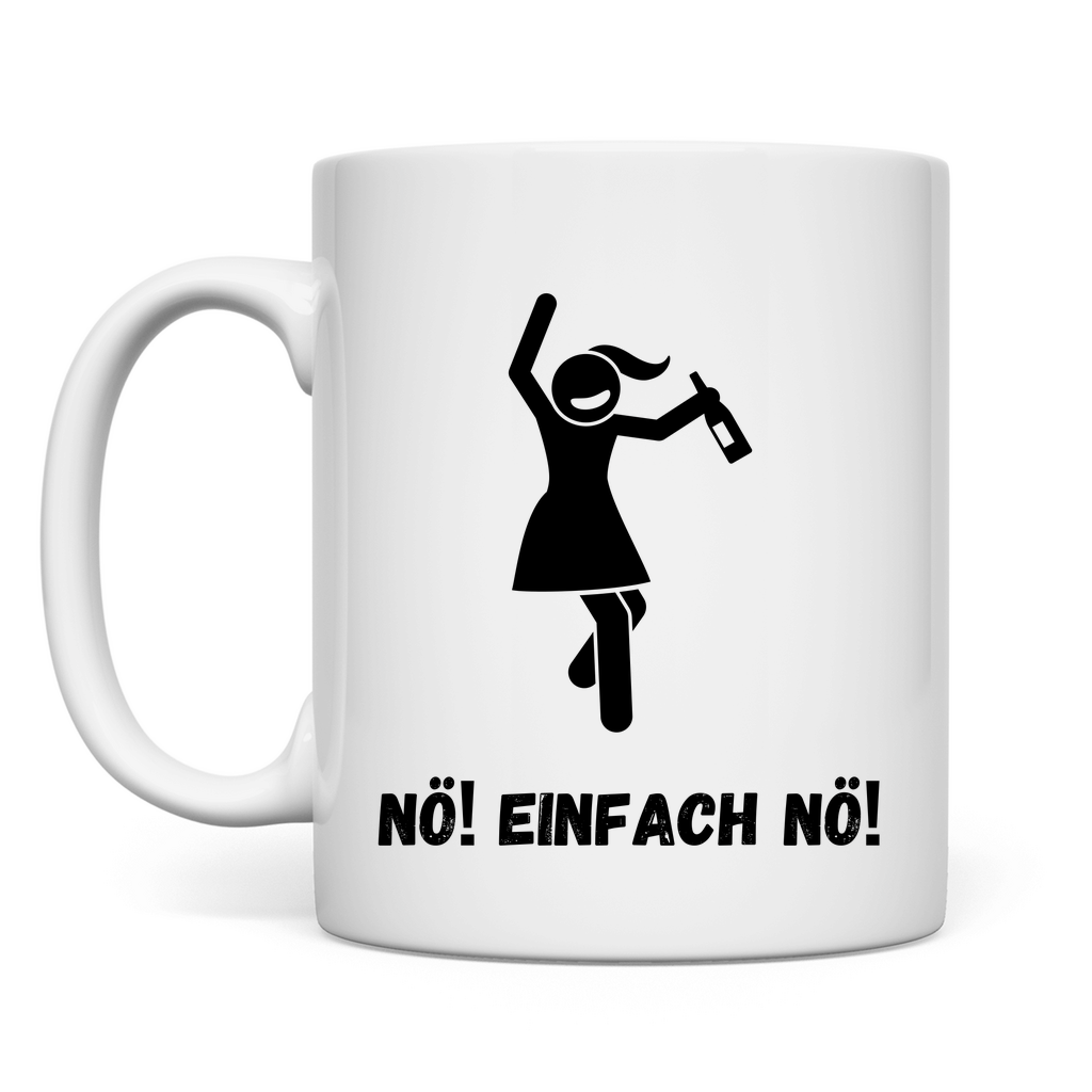 Premium Tasse "NÖ!" (Woman)