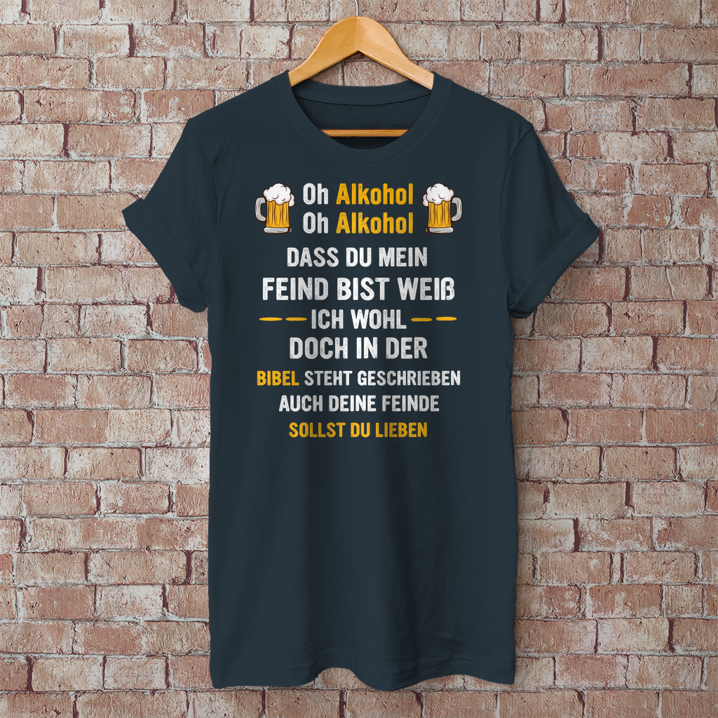 Premium T-Shirt "Oh Alkohol"
