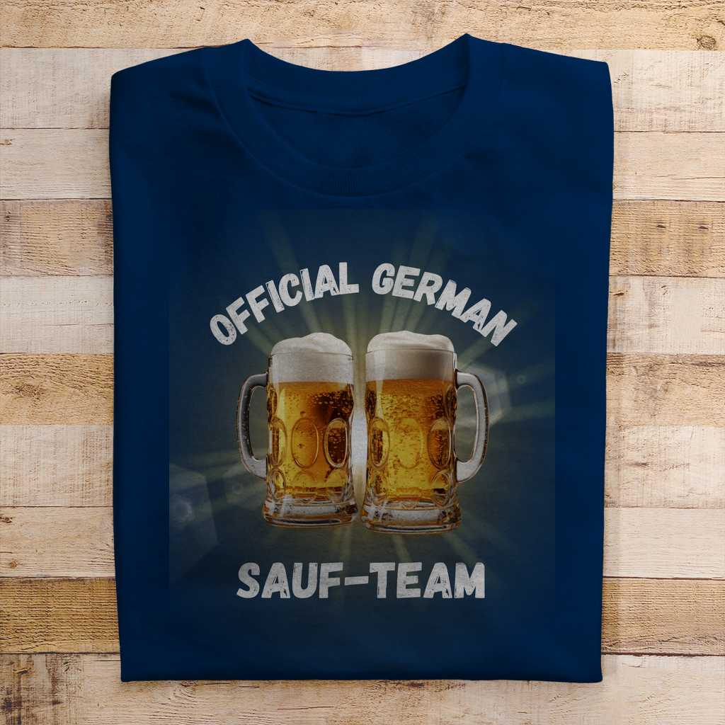 Premium T-Shirt "Official German Sauf-Team"