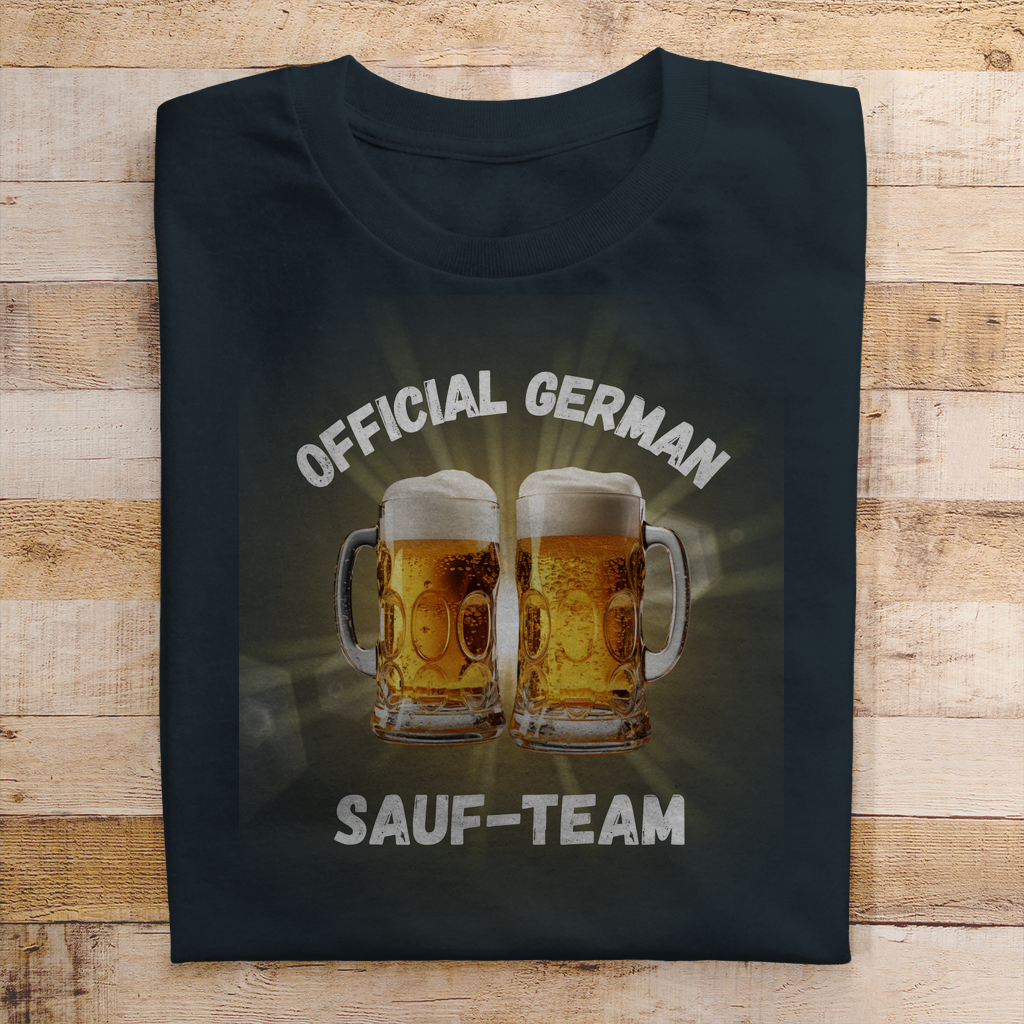 Premium T-Shirt "Official German Sauf-Team"