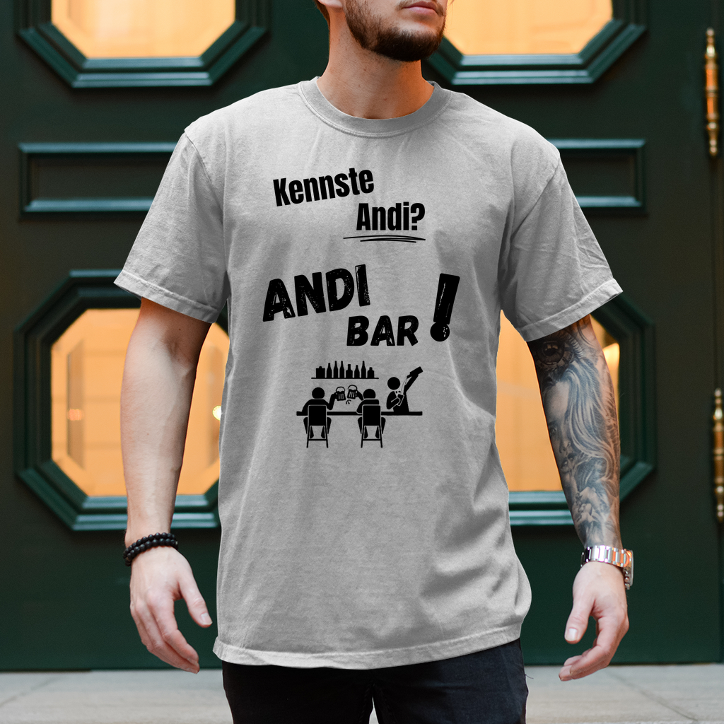 Premium T-Shirt "Kennste Andi?"