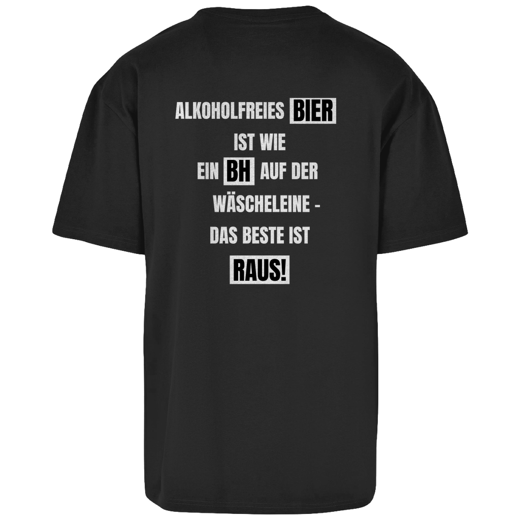Premium Oversized T-Shirt "BH" (Backprint)