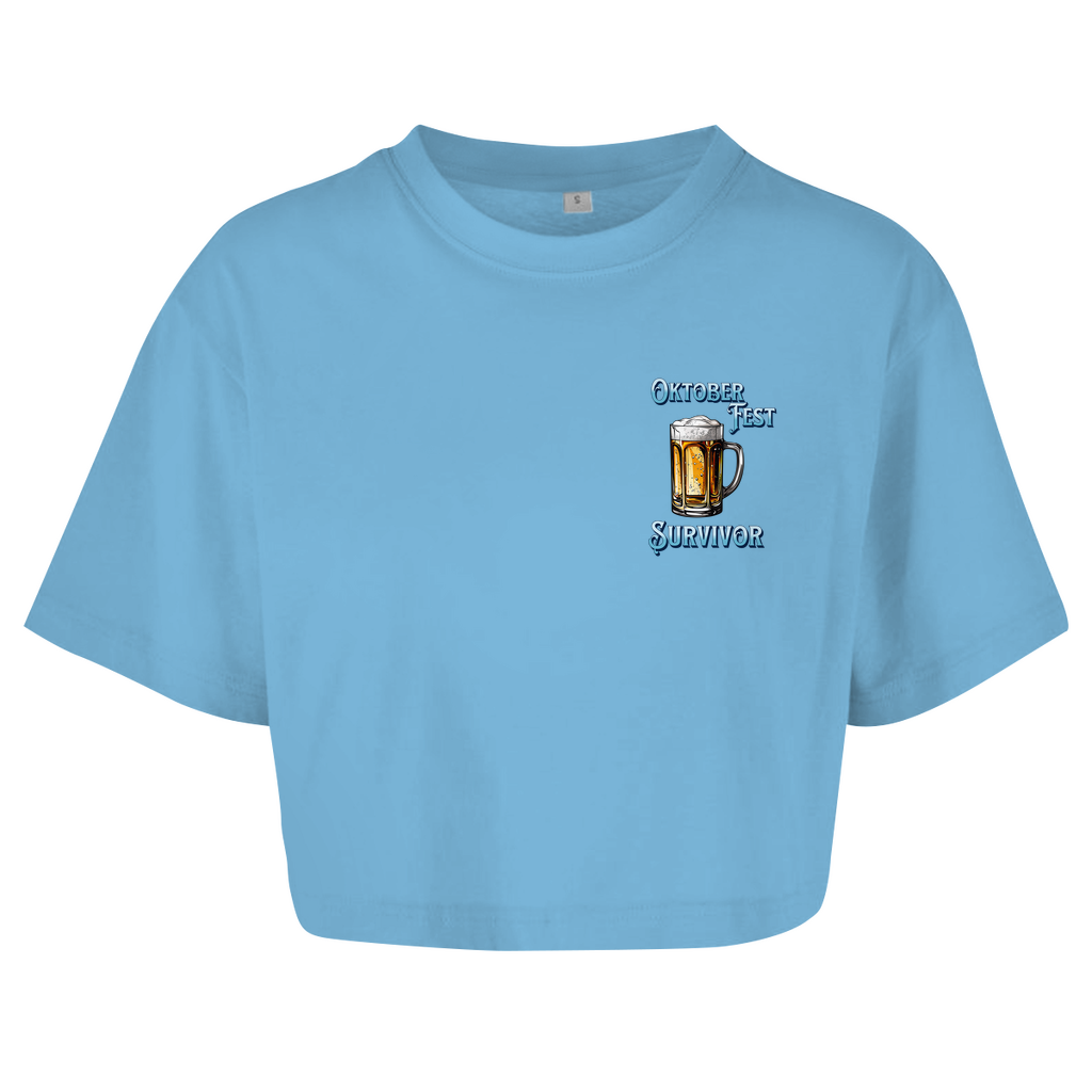 Premium Crop Top "Oktoberfest Survivor"