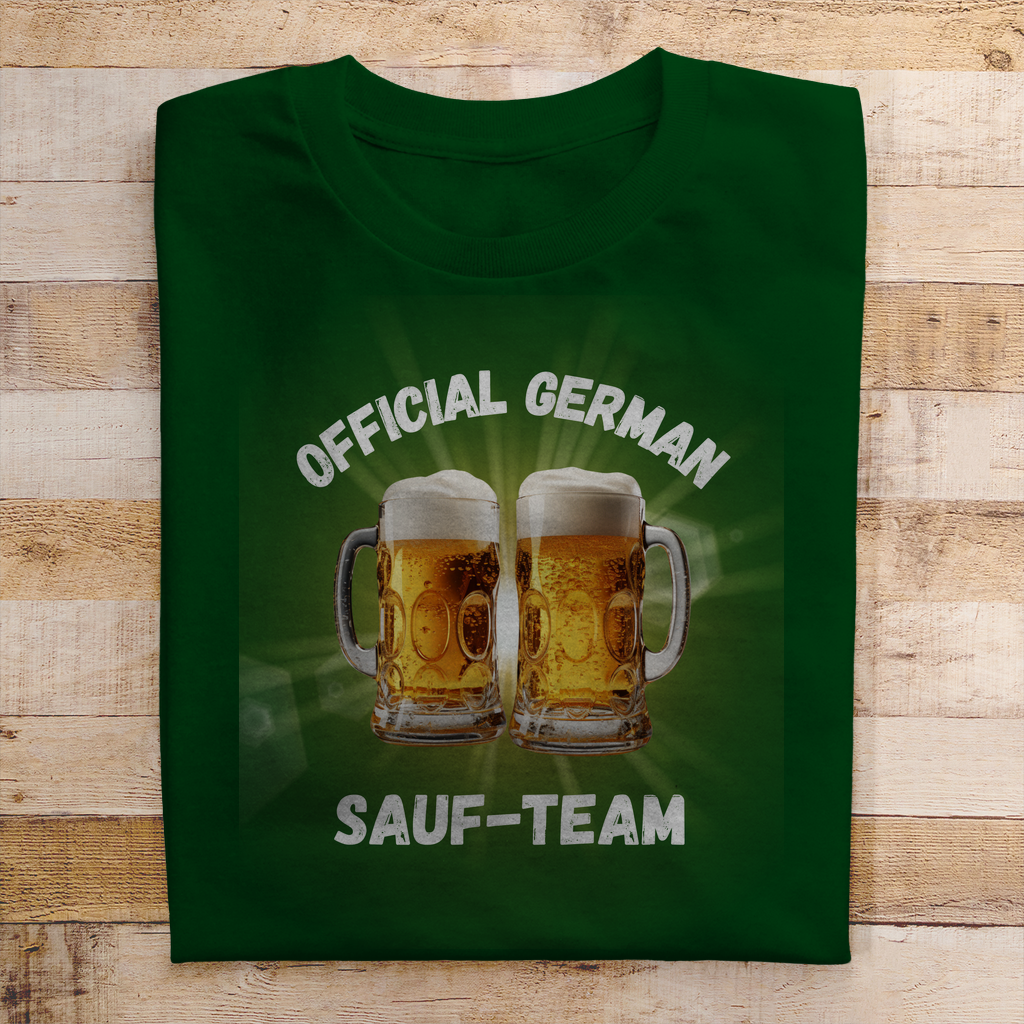 Premium T-Shirt "Official German Sauf-Team"