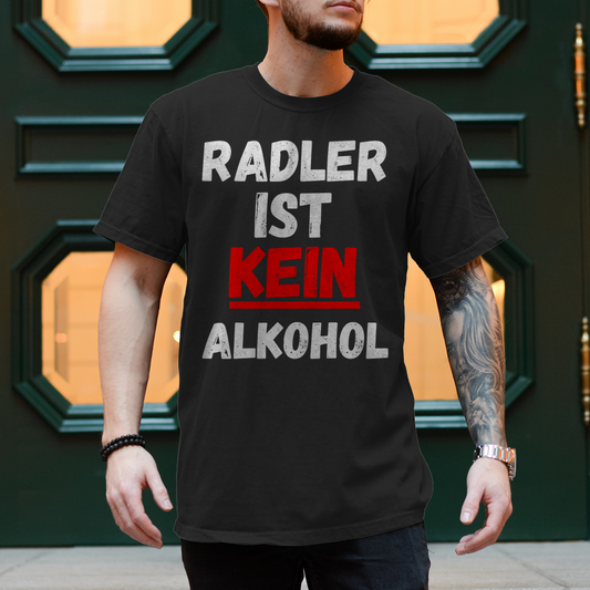 Premium T-Shirt "Radler ist kein Alkohol"