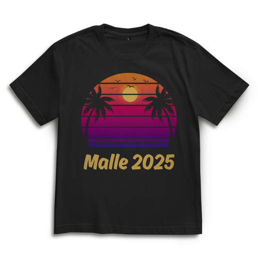 Premium Oversized T-Shirt "Malle 2025"