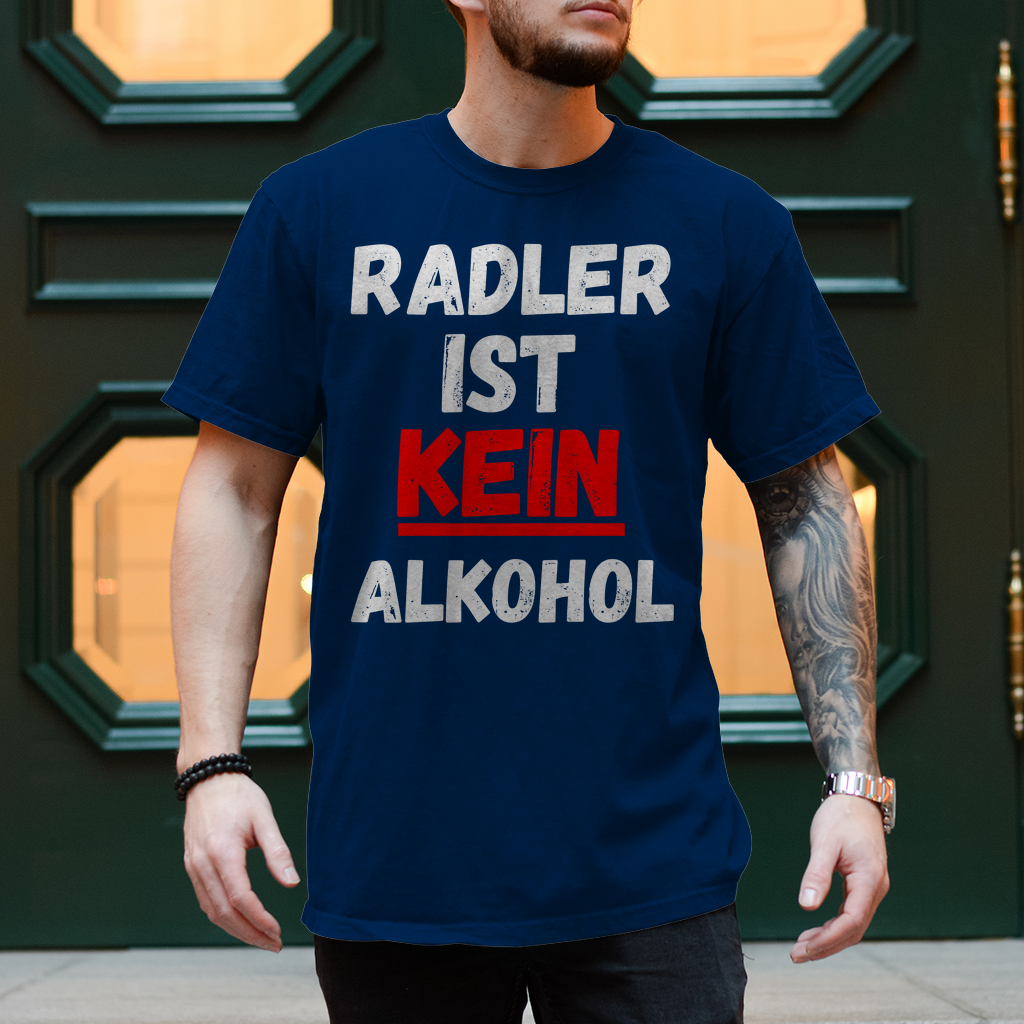 Premium T-Shirt "Radler ist kein Alkohol"