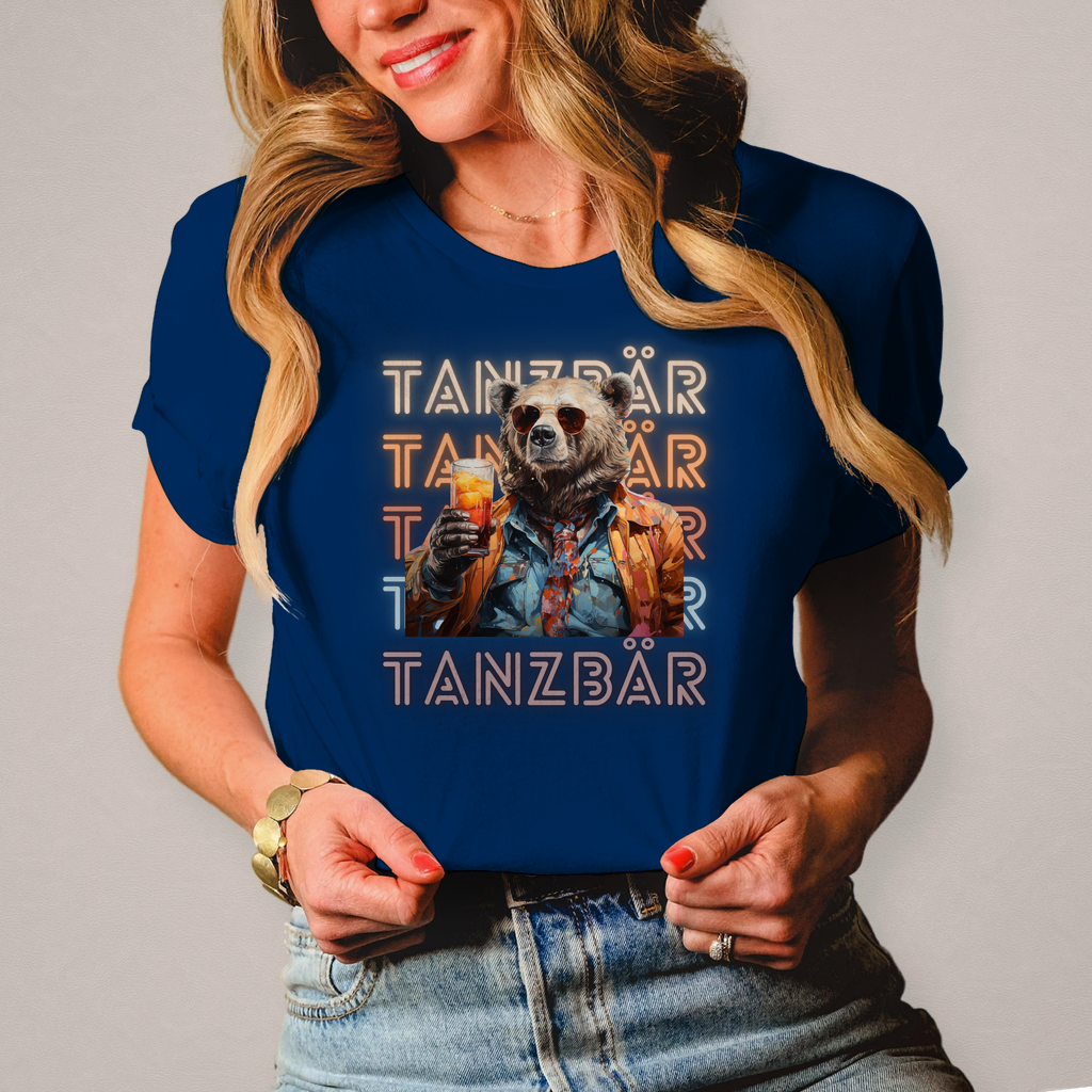 Premium T-Shirt "Tanzbär" (Woman)