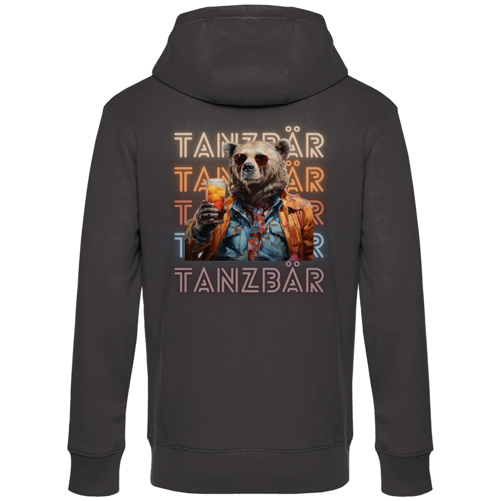 Premium Hoodie "Tanzbär" (Backprint)