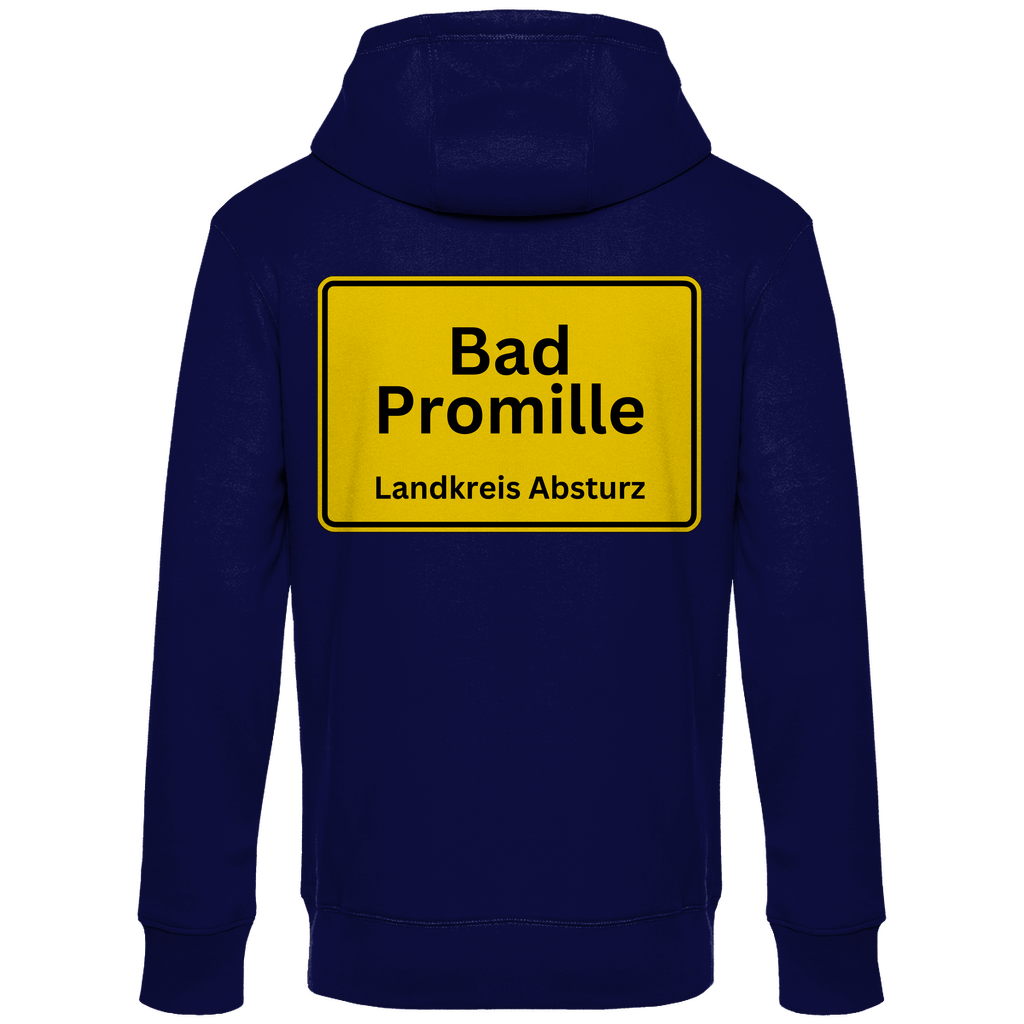 Premium Hoodie "Bad Promille" (Backprint)