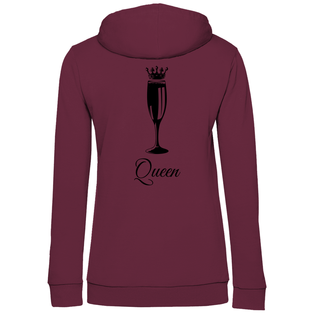 Premium Hoodie "Queen" (Woman) (Backprint)