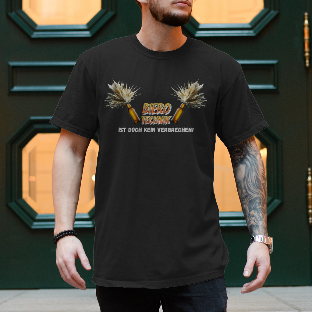 Premium T-Shirt "Biero Technik"