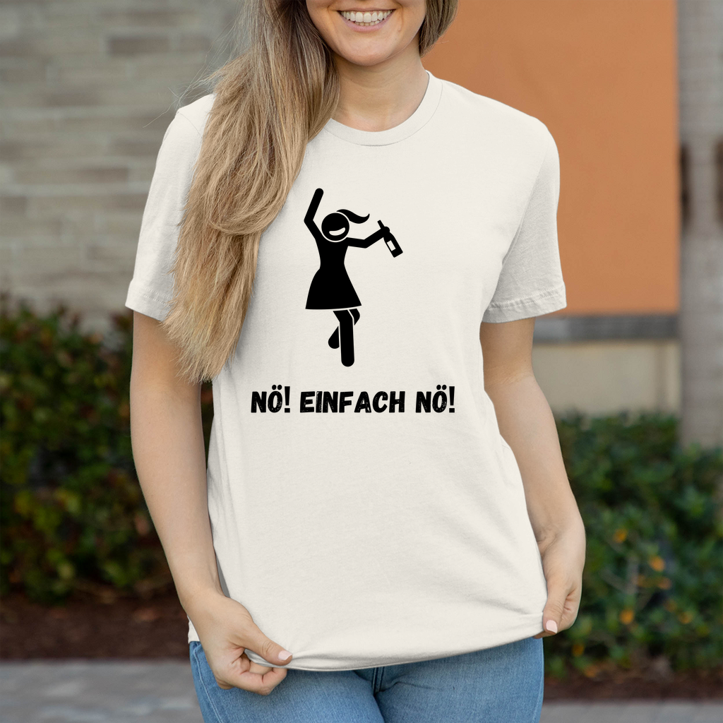 Premium T-Shirt "NÖ!" (Woman)