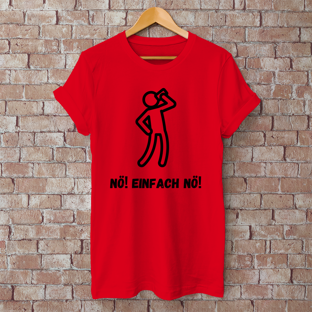 Premium T-Shirt "NÖ!" (Man)
