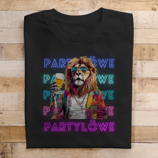 Premium T-Shirt "Partylöwe" (Man)