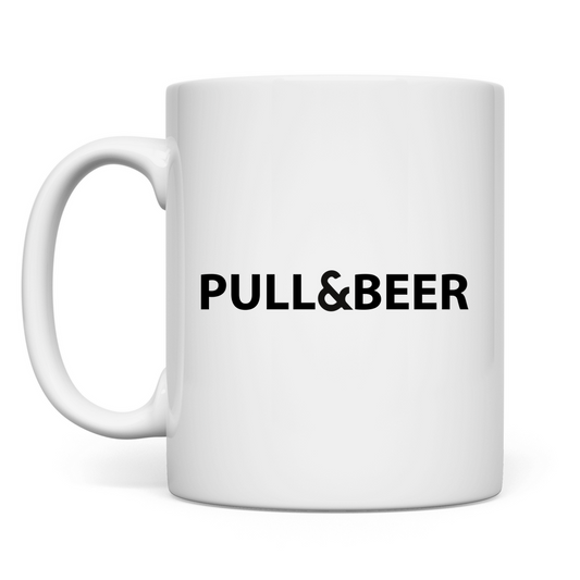 Premium Tasse "Pull&Beer"