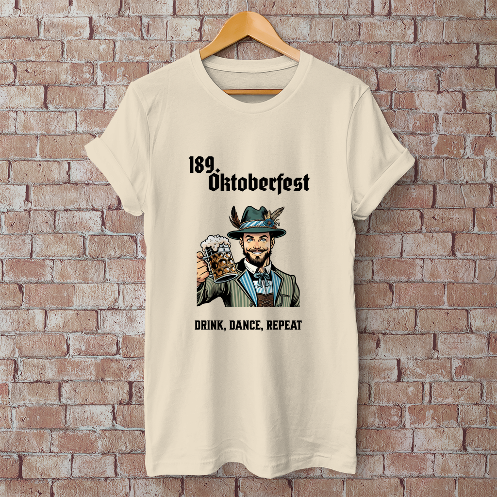 Premium T-Shirt "Drink, Dance, Repeat" (Man)