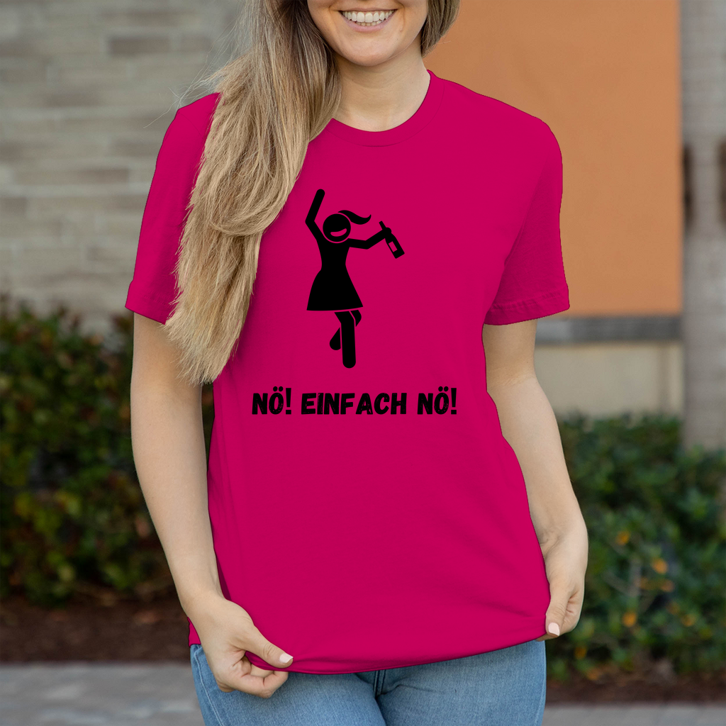 Premium T-Shirt "NÖ!" (Woman)