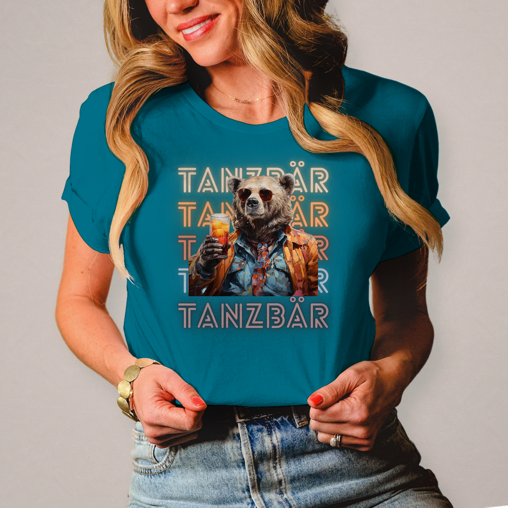 Premium T-Shirt "Tanzbär" (Woman)