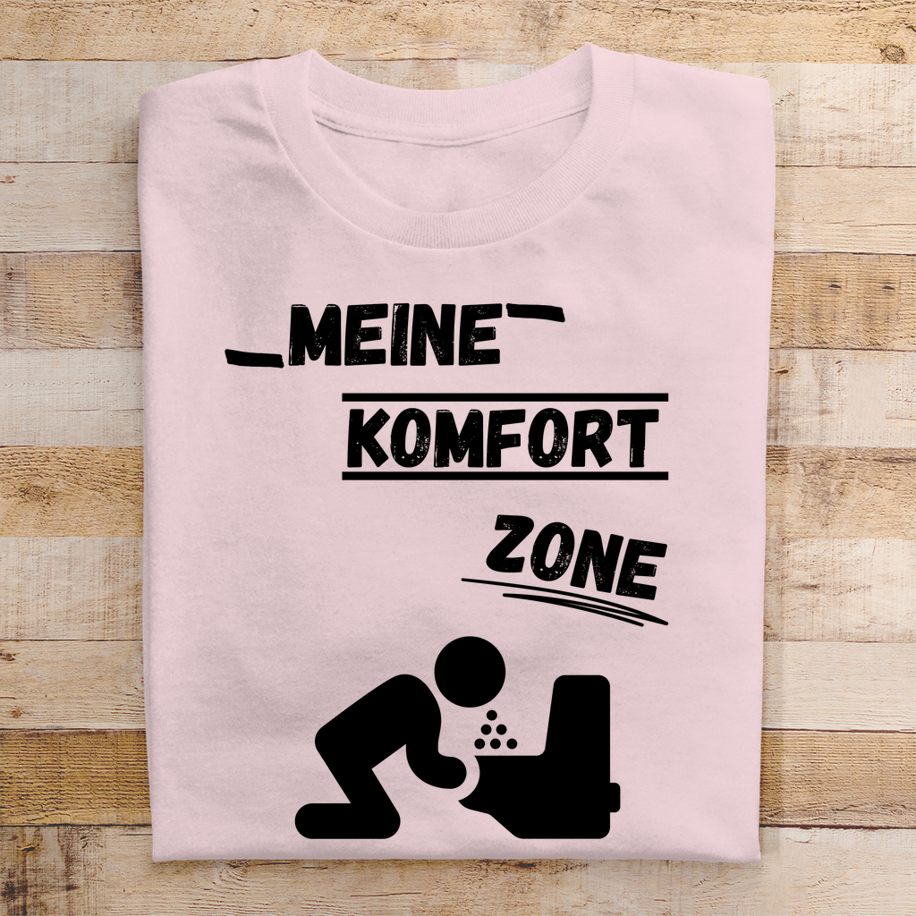 Premium T-Shirt "Meine Komfort Zone"