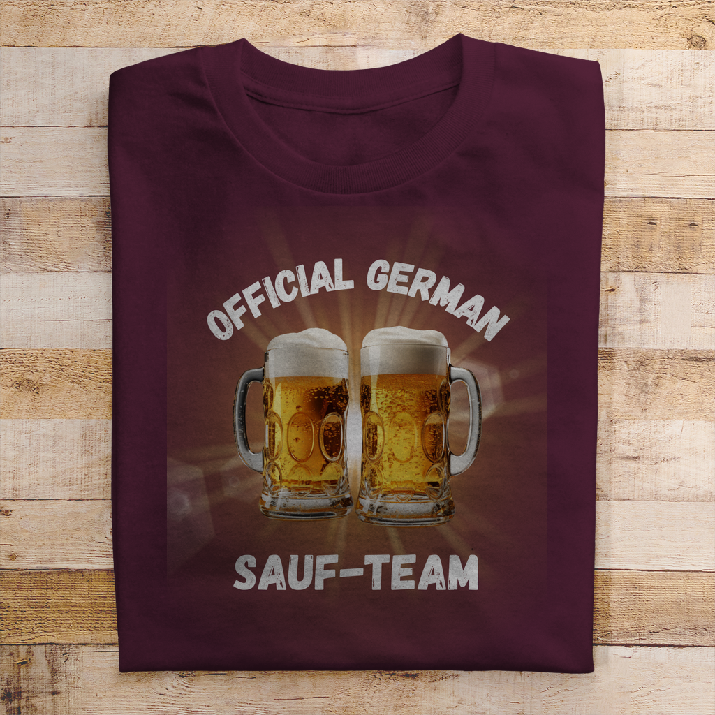 Premium T-Shirt "Official German Sauf-Team"