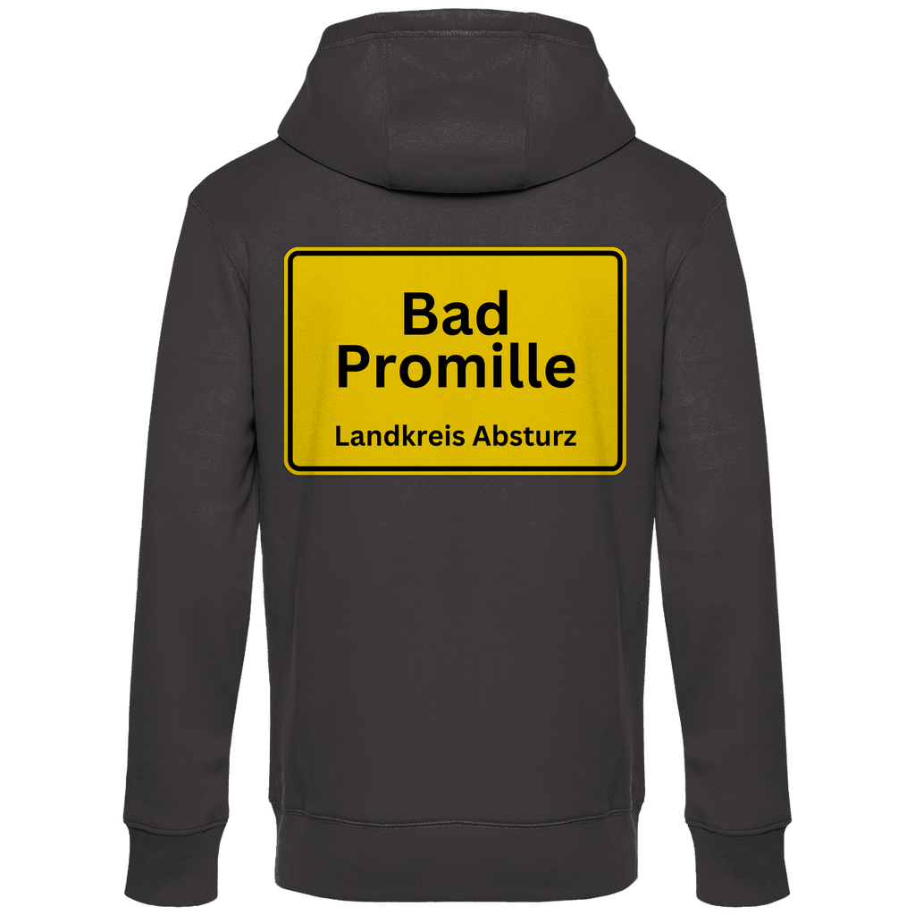 Premium Hoodie "Bad Promille" (Backprint)