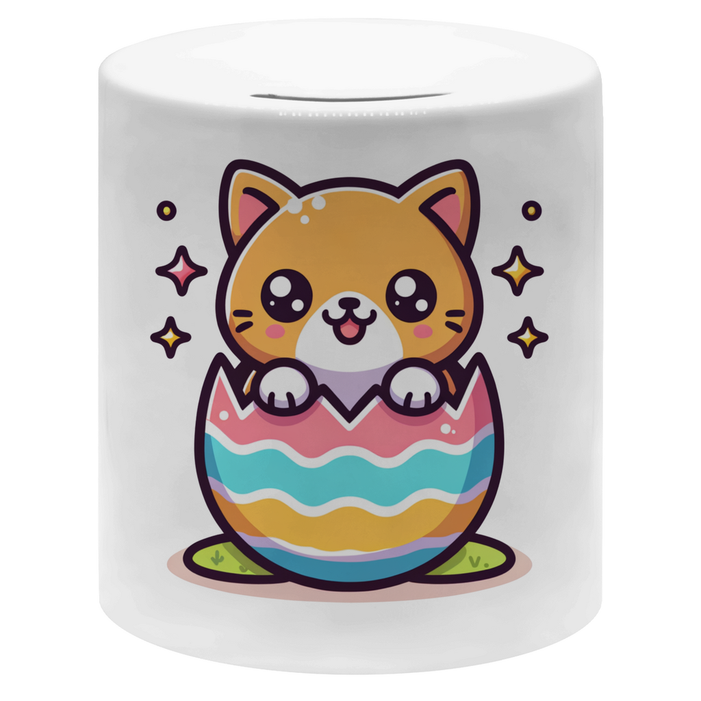 Premium Spardose "Easter Cats" [Spenden Design]