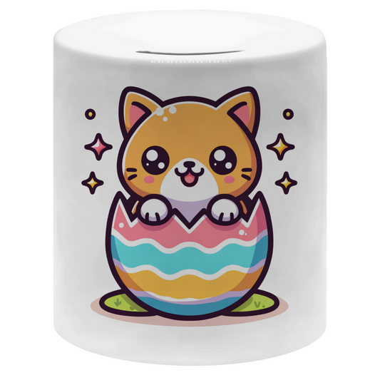 Premium Spardose "Easter Cats" [Spenden Design]