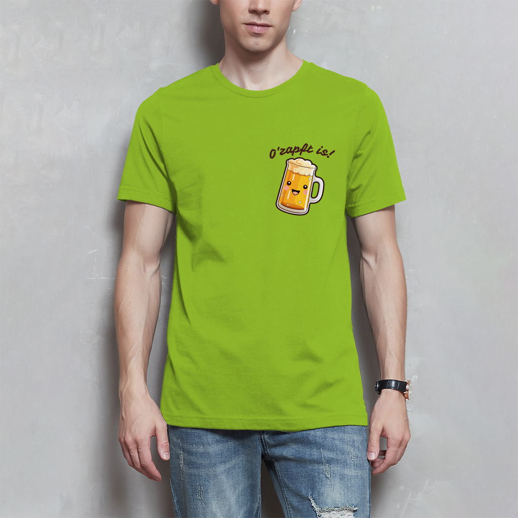 Premium T-Shirt "O´zapft is!" (Man)