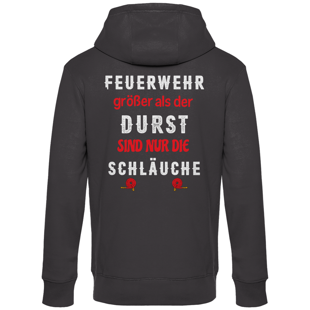 Premium Hoodie "Feuerwehr" (Backprint)
