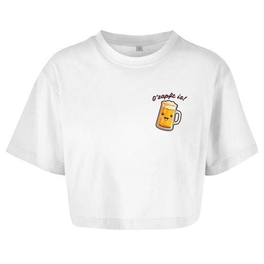Premium Crop Top "O´zapft is!"