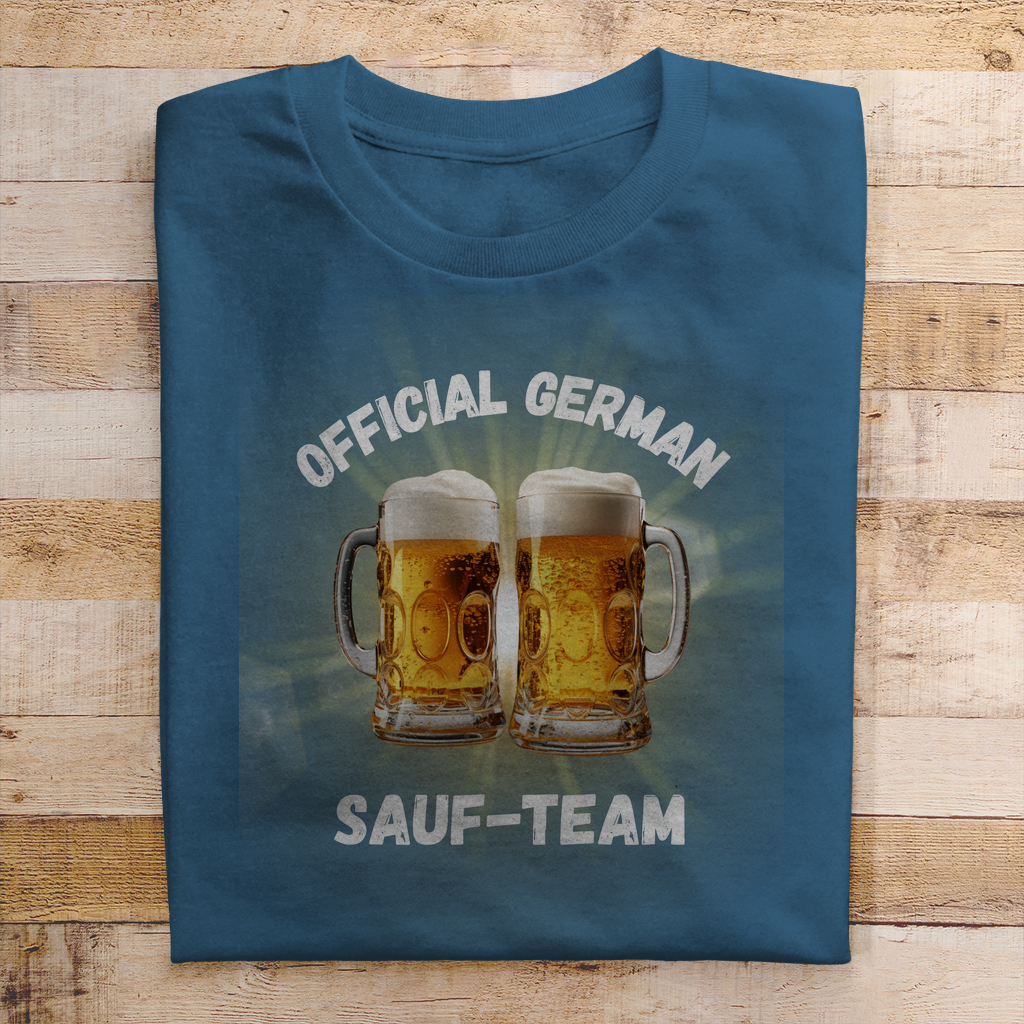 Premium T-Shirt "Official German Sauf-Team"