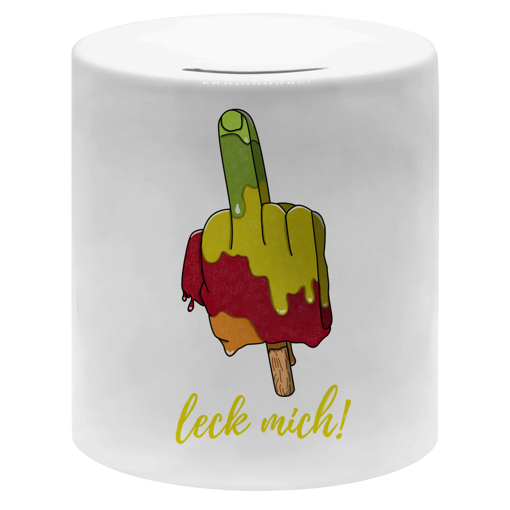 Premium Spardose "leck mich!"