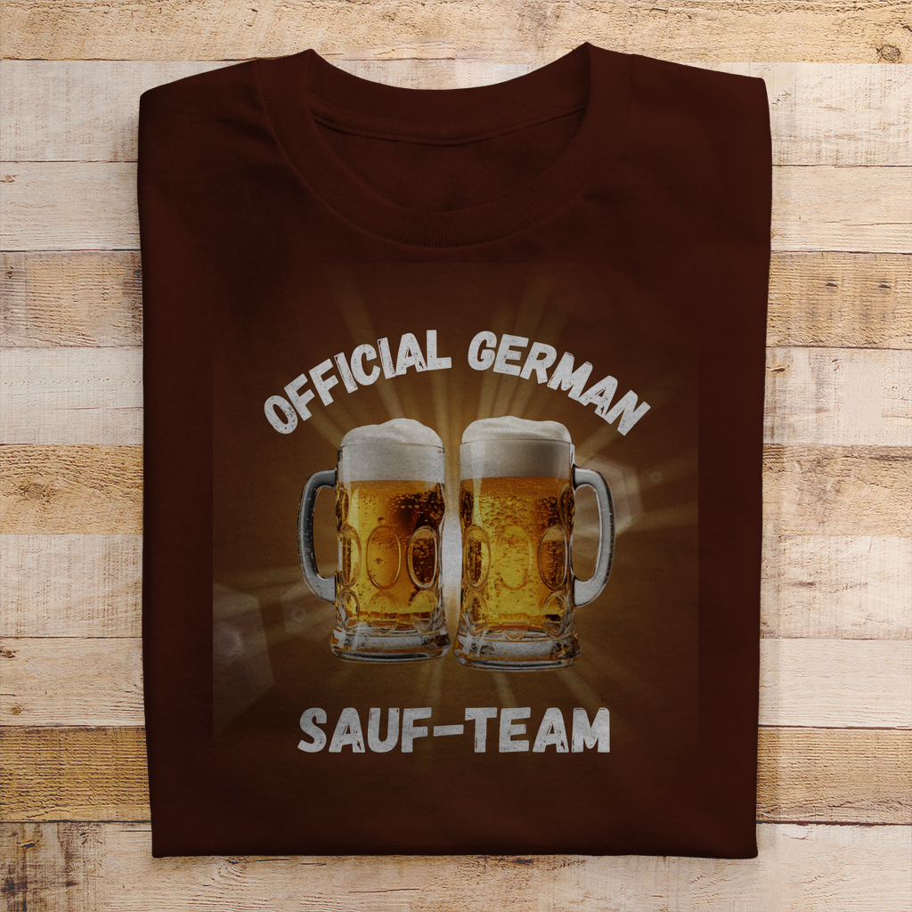 Premium T-Shirt "Official German Sauf-Team"