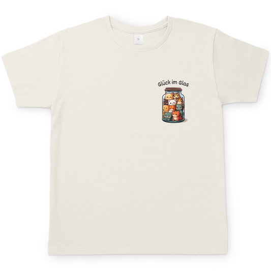 Premium T-Shirt "Glück im Glas" [Spenden Design]