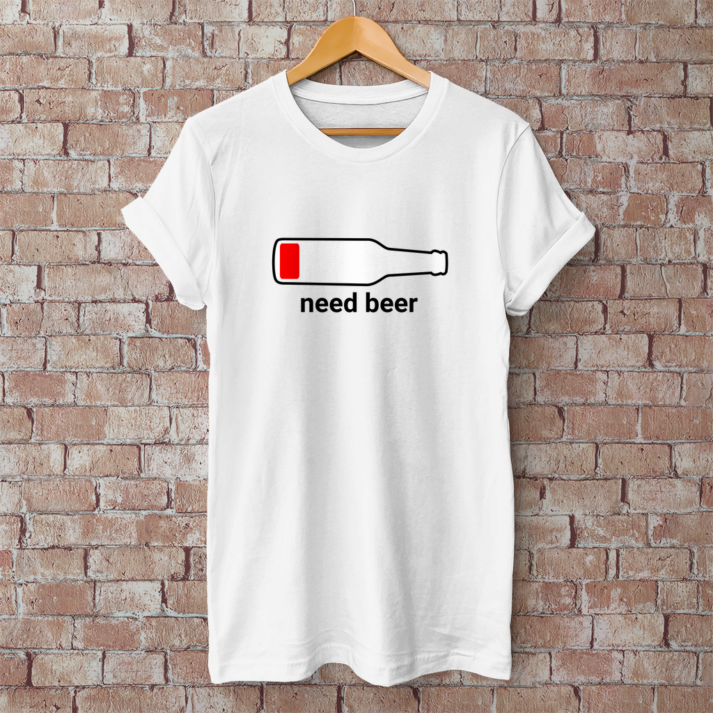 Premium T-Shirt "Need beer"