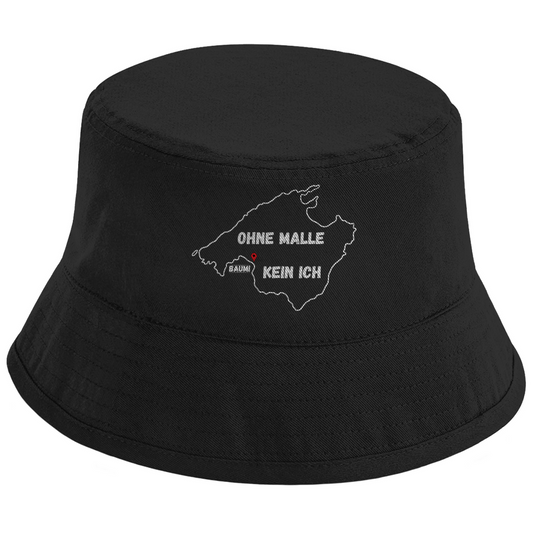 Premium Bucket Hat "ohne Malle, kein ich [Baumi Edition]"