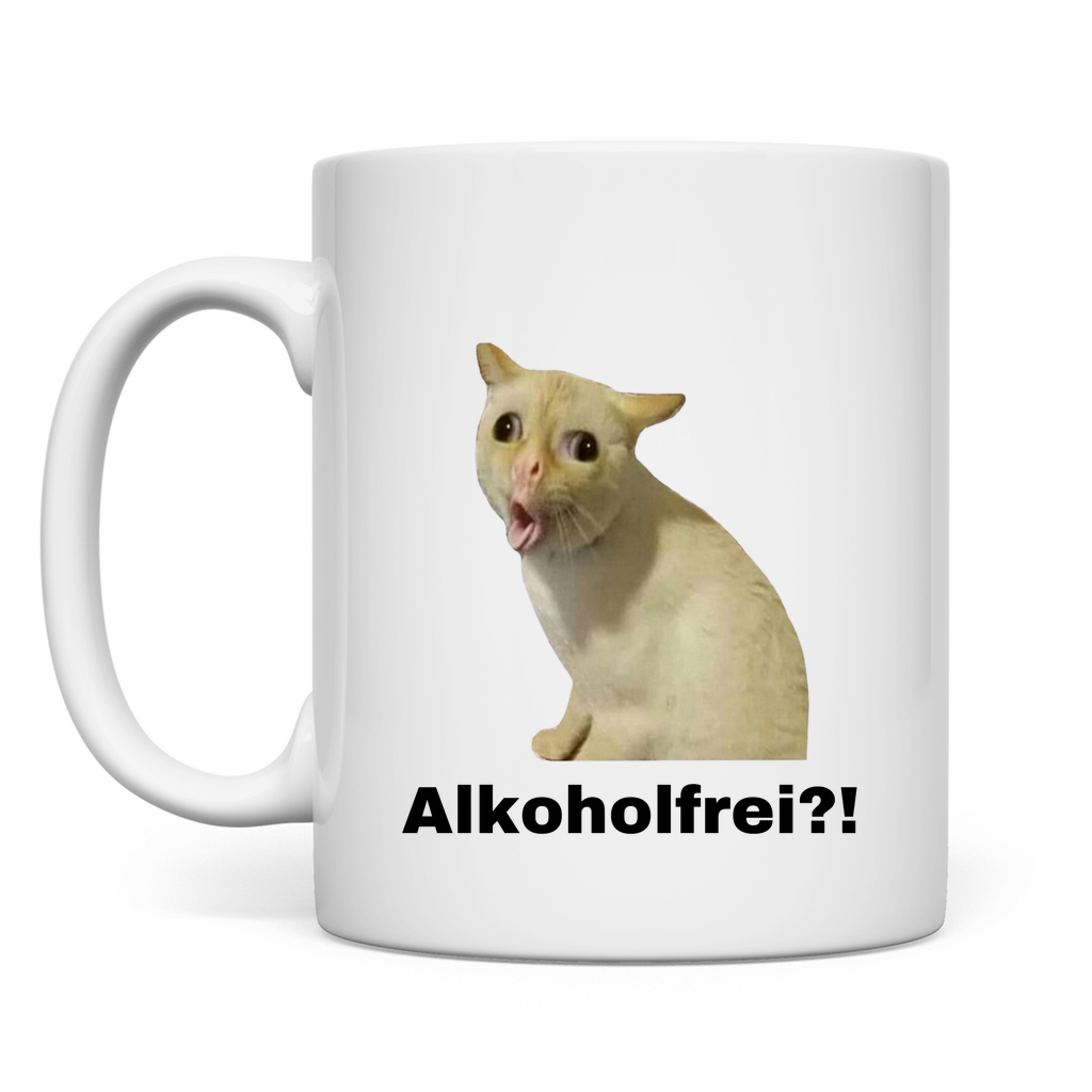 Premium Tasse "Alkoholfrei?!"
