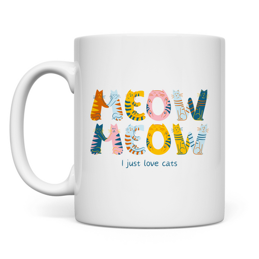 Premium Tasse "Easter Cats" [Spenden Design]