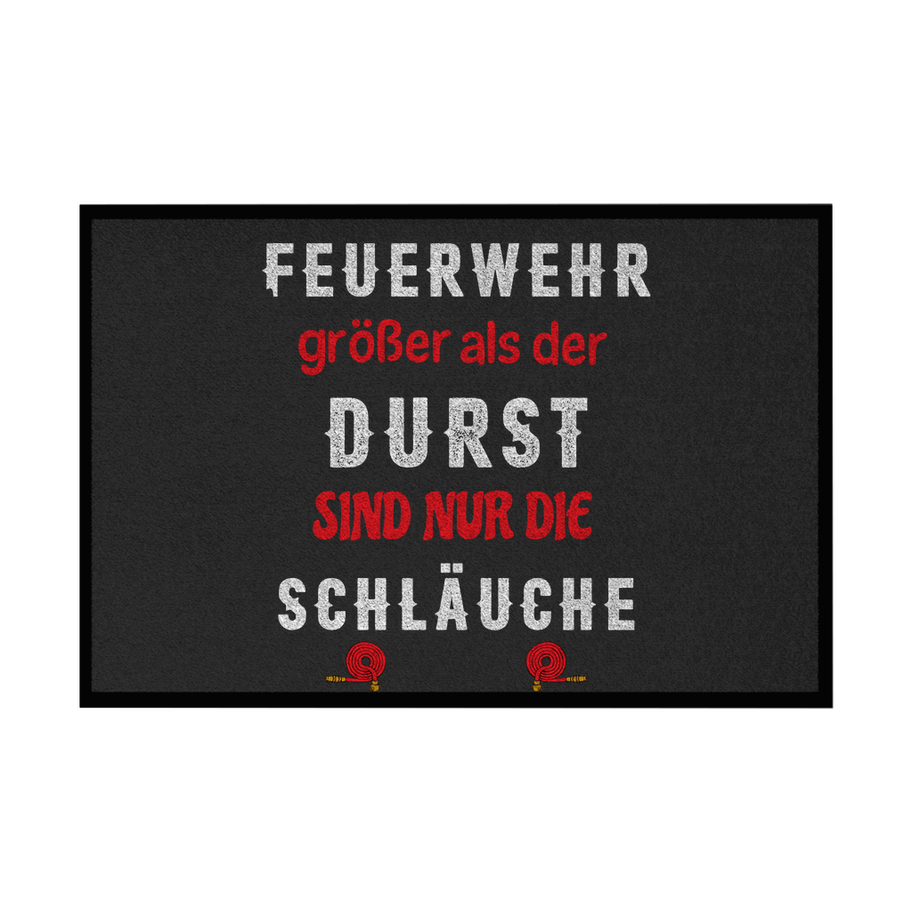 Premium Fußmatte "Feuerwehr"