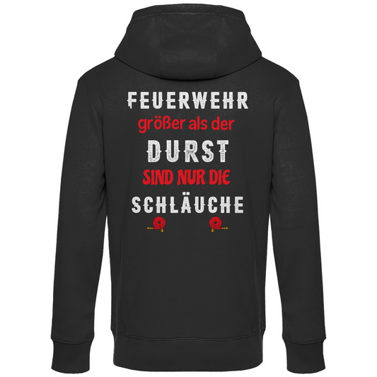 Premium Hoodie "Feuerwehr" (Backprint)