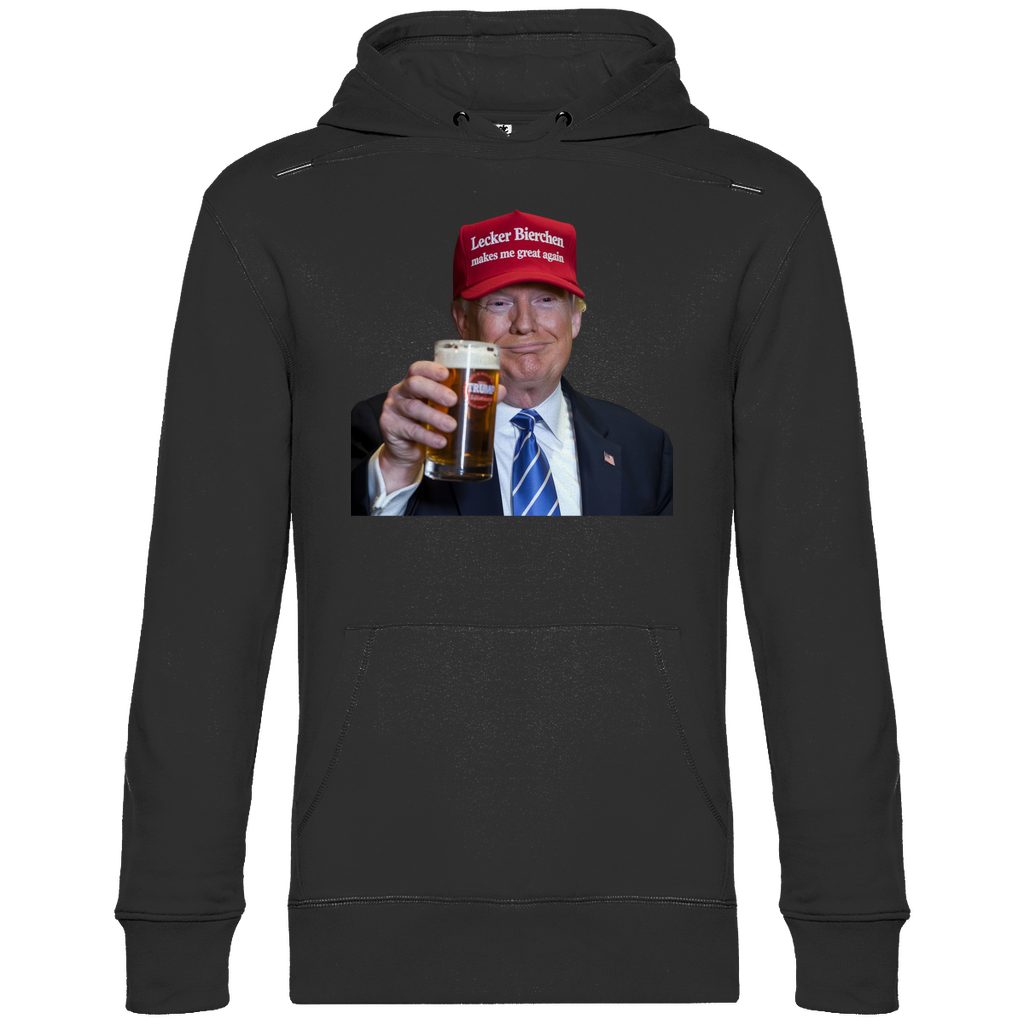 Premium Hoodie "Trump - Lecker Bierchen"